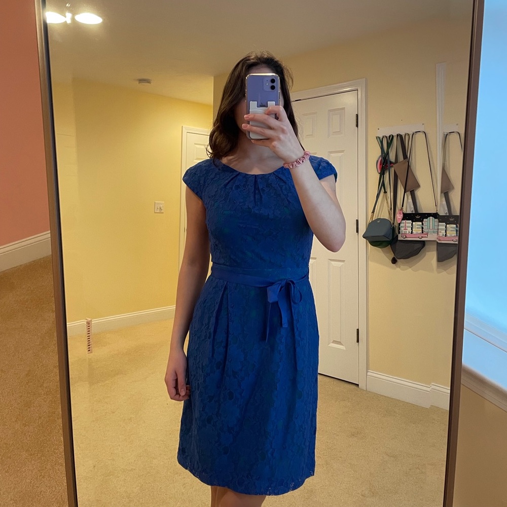 Blue dress from bcbg